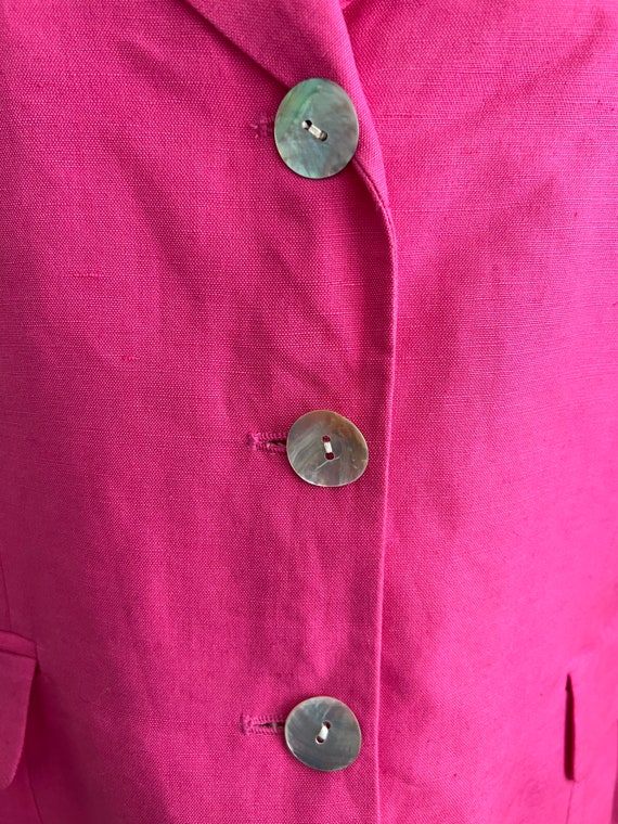 M 90s Vintage Pink Blazer - image 7