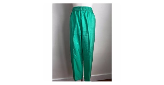 Size L Vintage green pants - image 1