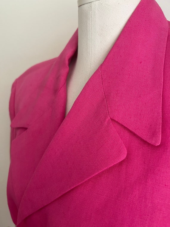 M 90s Vintage Pink Blazer - image 8