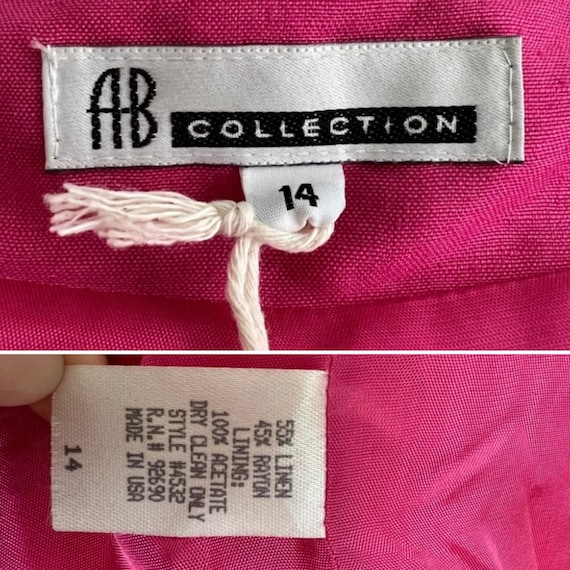 M 90s Vintage Pink Blazer - image 10
