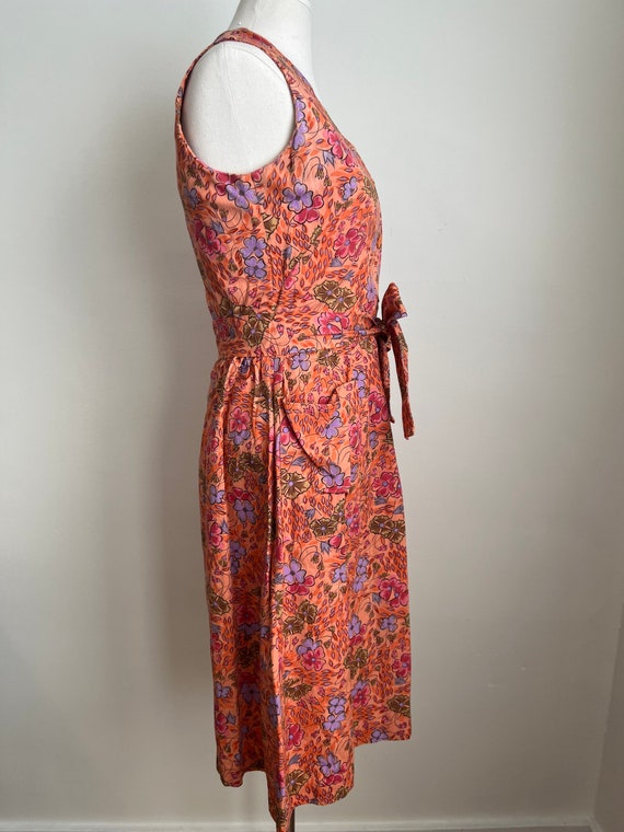 70s Size S/M Vintage Floral Summer dress - image 6