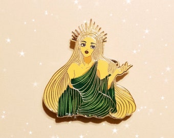 Queen of Olympus Pin