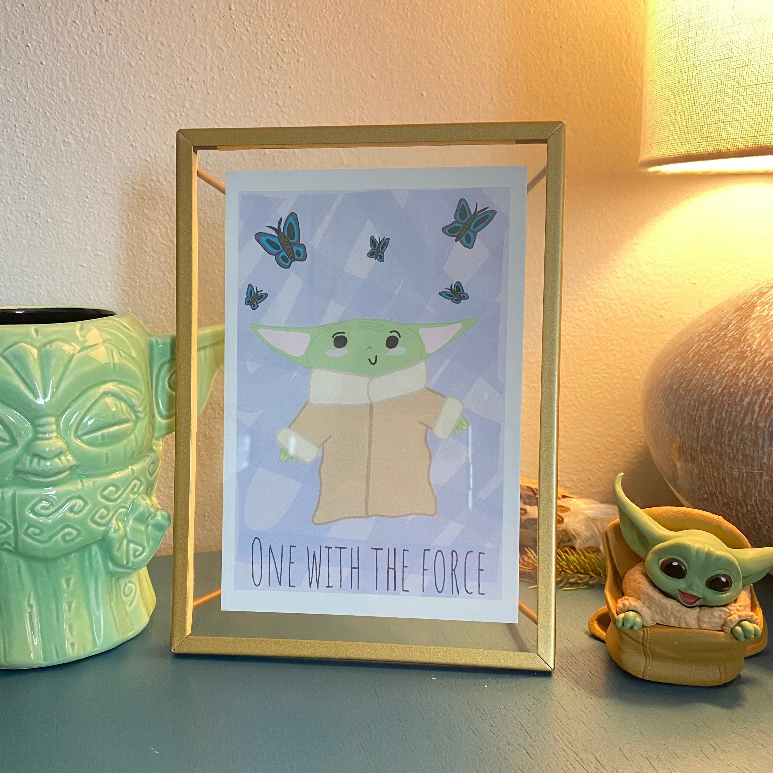 Grogu Art Print Digital Download Etsy