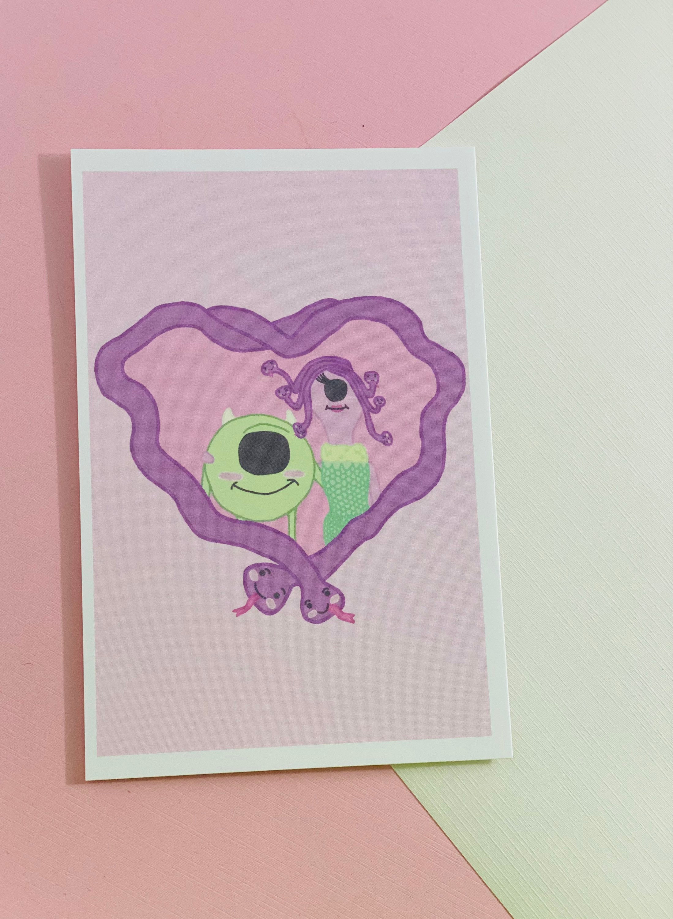 Monsters Inc Art Print Etsy