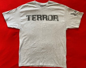 TERROR Rare Vintage Pre-owned Keepers of the faith Men’s Size L Shirt