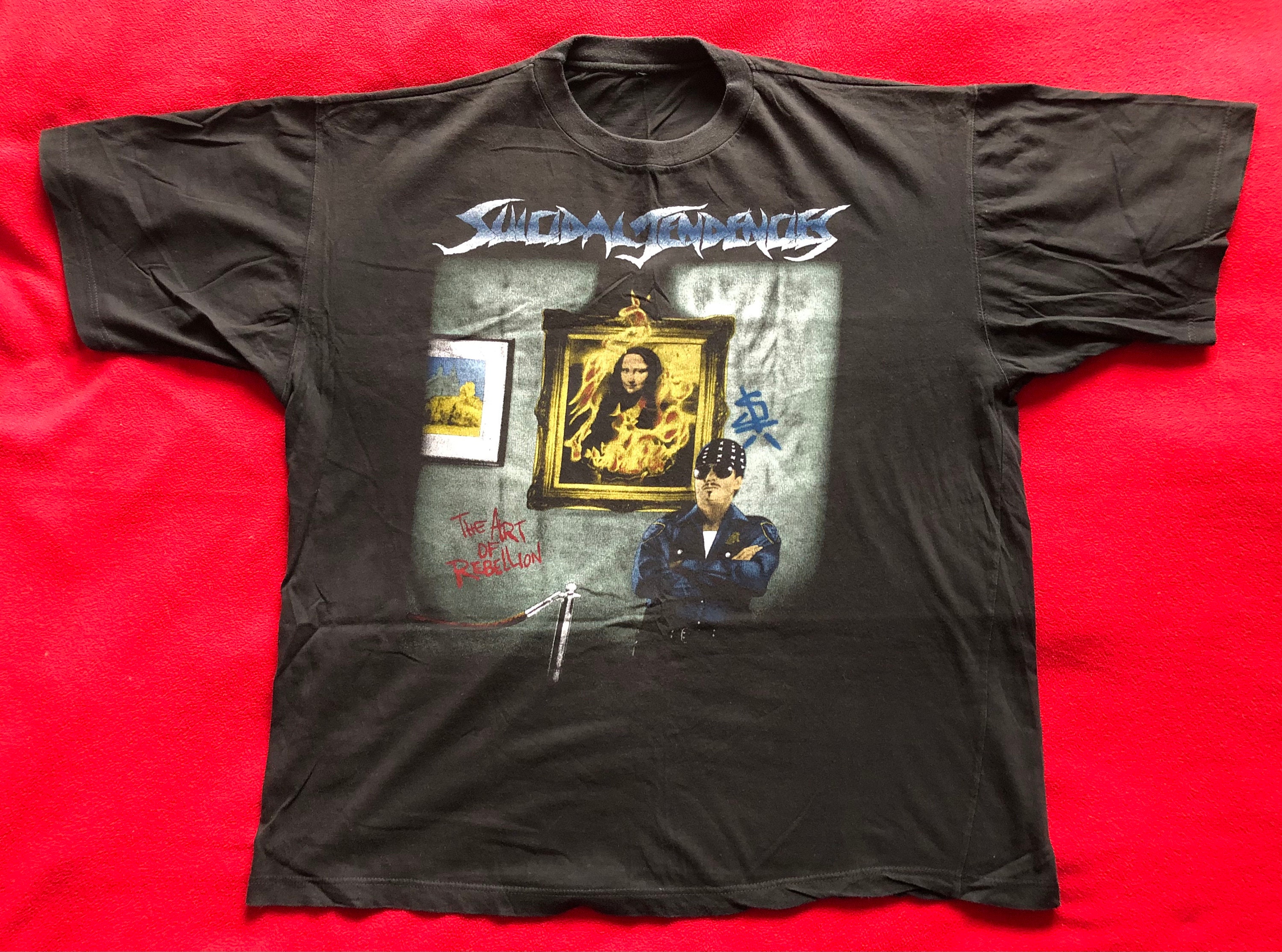 Suicidal Tendencies Shirt Vintage - Etsy Suicidal Tendencies Shirt Vintage - Etsy