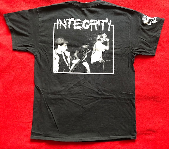 Integrity Rare Vintage like New Those who fear tomorrow man s L shirt