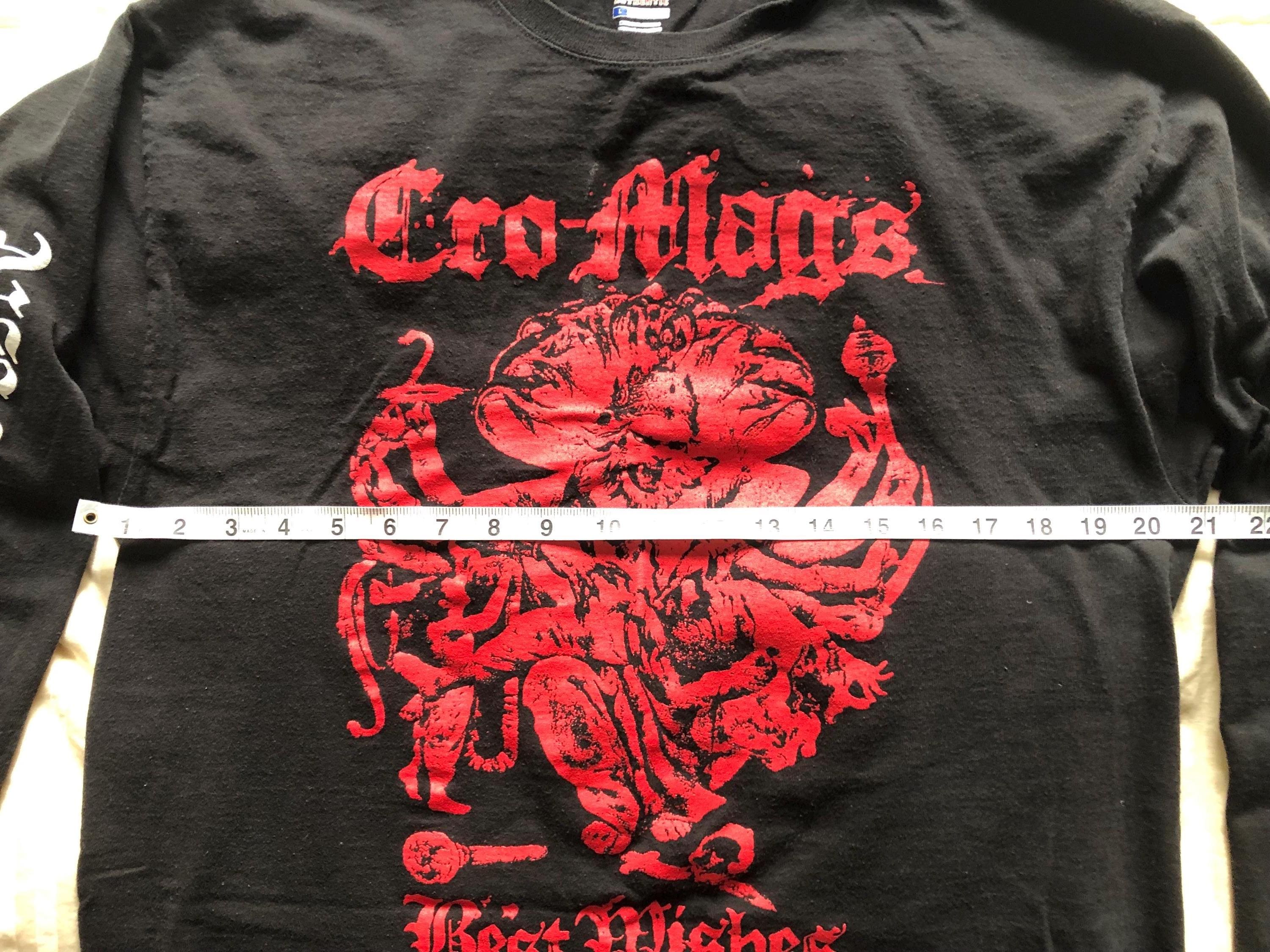 Cro Mags Extremely Rare Vintage Pre Owned Men's Long Sleeve Shirt