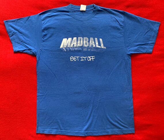 Madball Rare Vintage Like New 90s Set It off Size XL Men's Shirt