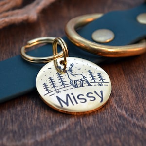 Custom Dog Tag Gold