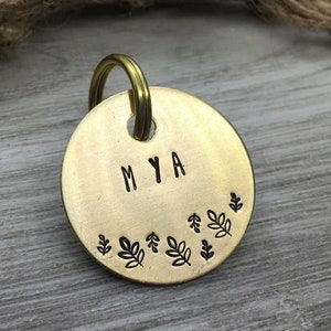 Cat Tag Small \ Cat Tag Custom \ Cat Tag \ Cat Tags for Collar \ Cat Tag personalized \ cat mom \ cat gift \ kitten tag \ kitten gift