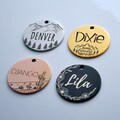 Custom Dog Tag Personalized Dog Name Tag ID Cat Collar Tag Customized Dog Tag Dog Tag Mountains product logo