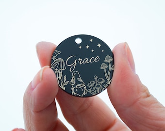 Dog id tag | Custom Dog Tag | Pet ID Tag | Dog Name Tag | Engraved Dog Tag | Dog collar tag | Pet Tag | Gold Dog Tag | Black Dog Tag