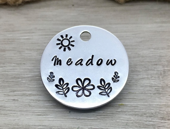 Dog Tag \ Dog id Tag \ Dog Collar Tag\ New Pet \ Dog Mom \ Custom Dog Tag \ Engraved dog tag \ dog gift \ Dog lover gift \ Pet Id Tag