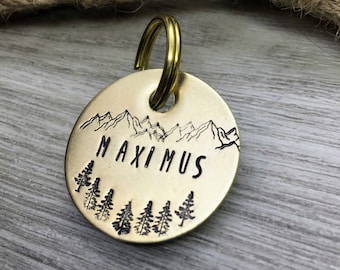 Etiqueta de perro \ Etiqueta de collar de perro \ Etiqueta de identificación de mascota \ Etiqueta de perro personalizada \ Etiqueta grabada \ Etiqueta personalizada \ Mamá de perro \ Regalo de perro \ Regalo de gato \ Regalo de cachorro