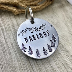 Dog Tag Hand stamped | Tag4MyPet