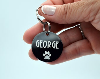 Pet ID Tag for cats and dogs custom symbols - Perfect gift for dog mom and your furry friend