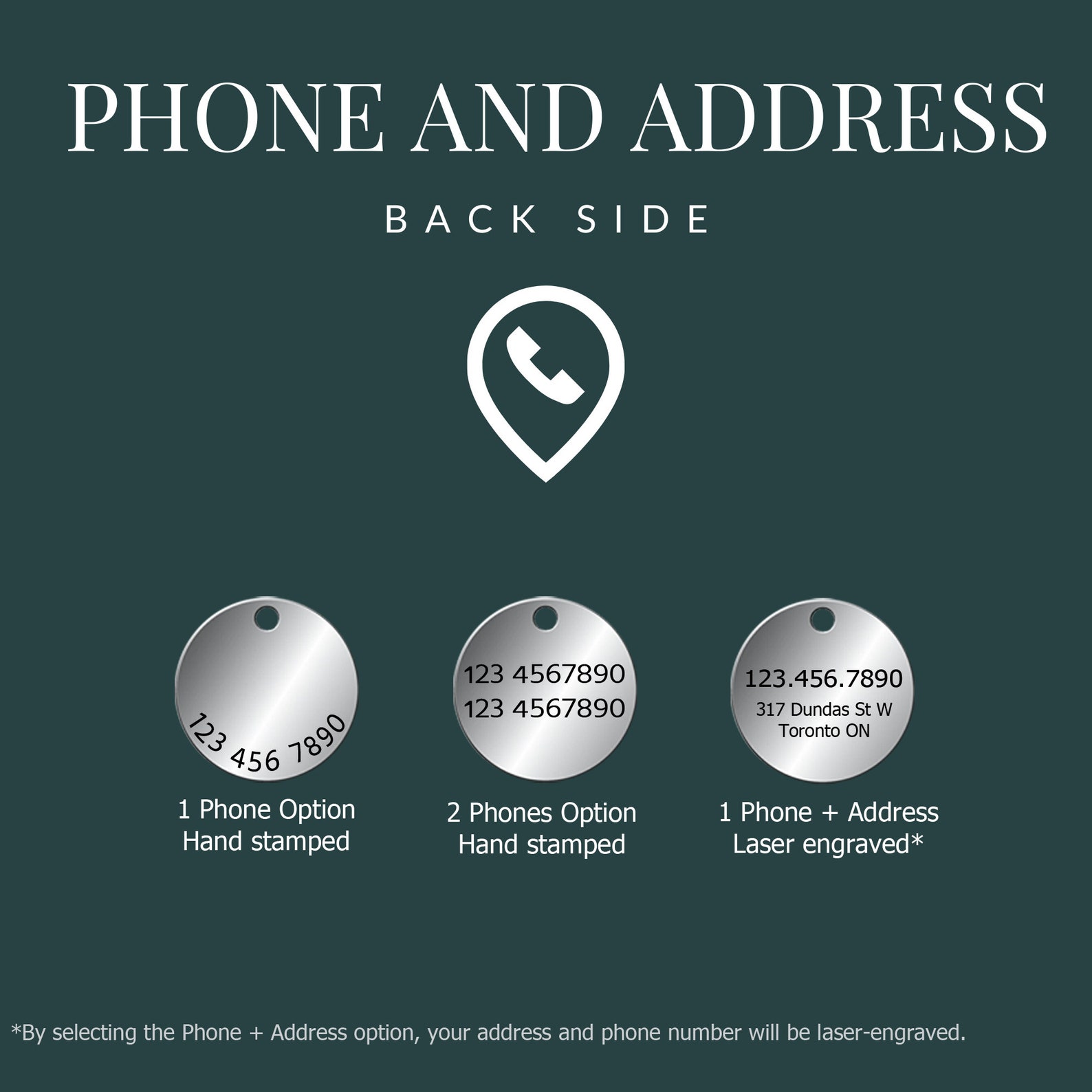 Dog Tag Canada / Dog Tag / Custom Tag/ Dog Collar Personalize Etsy