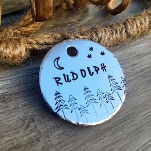 Dog Tag / Dog Tag Canada / Dog Collar Custom / Custom Tag / Adventure Dog Tag / Gift personalized / Pet Tag / Metal Tag Dog / Gold Dog Tag