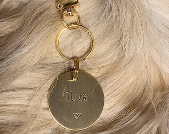 Custom Dog Tag - Olive