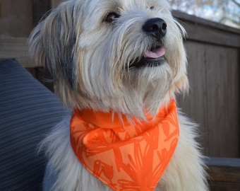 Dog Bandana / Personalized Pet Bandana / Custom Name Bandana / Dog Name Bandana / Custom Bandanas / Personalized Dog Bandana / Dog Mom Gift