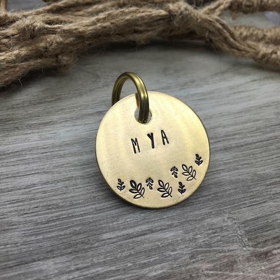 Cat Tag Small \ Cat Tag Custom \ Cat Tag \ Cat Tags for Collar \ Cat Tag personalized \ cat mom \ cat gift \ kitten tag \ kitten gift