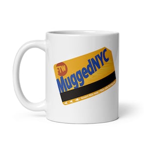 NYC Metro Card Mugged Coffee Mug