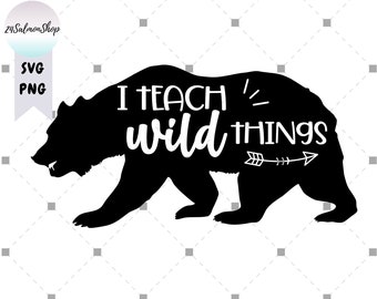 Download Teacher Bear Svg Etsy