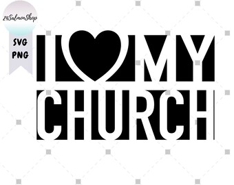 Free Free 107 I Love My Church Svg SVG PNG EPS DXF File