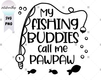 Download Fishing Buddy Svg Etsy