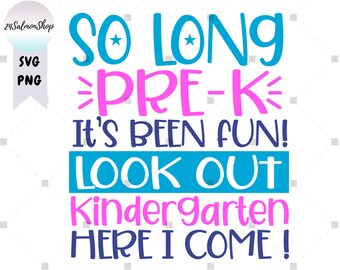 Free Free 77 So Long Kindergarten Hello Summer Svg SVG PNG EPS DXF File