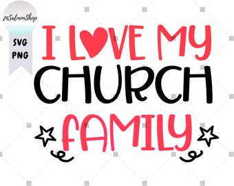 Free Free 307 I Love My Church Svg SVG PNG EPS DXF File