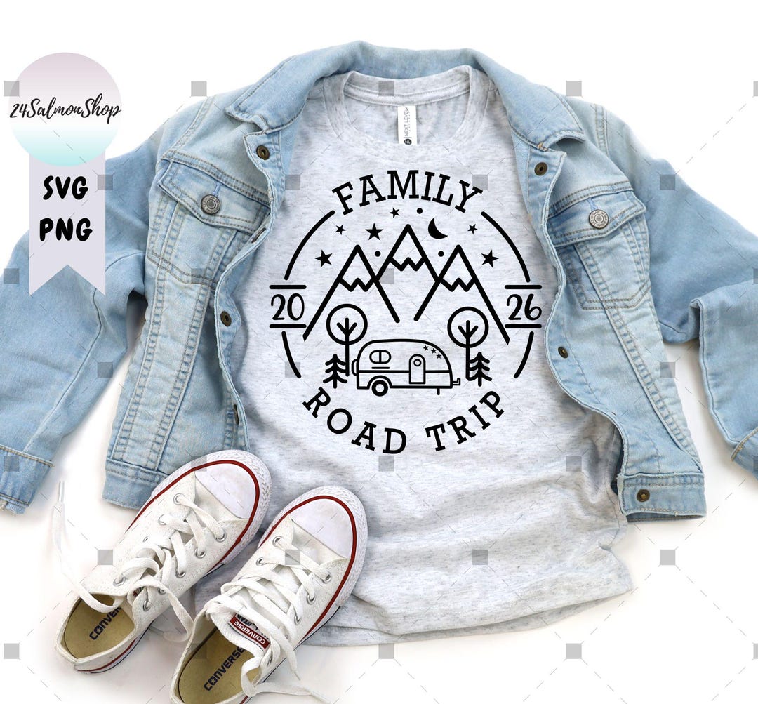 Family Road Trip 2026 SVG PNG, Cousin Camping Crew Svg, Summer Vacation ...