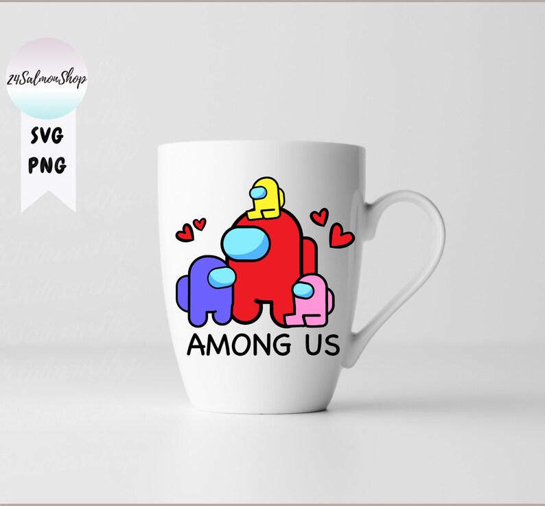 Download Among Us SVG PNG Love is Among Us Crewmate Impostors ...