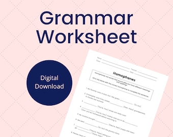 english worksheets etsy