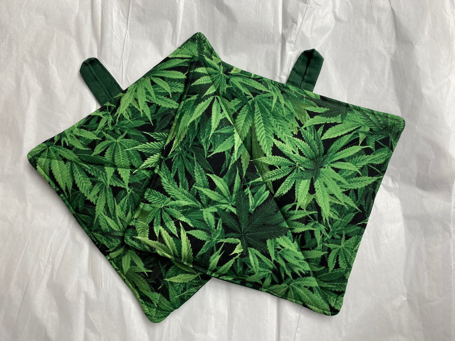 Pot Holder Pot Holder Set Marijuana Pot Holder Etsy