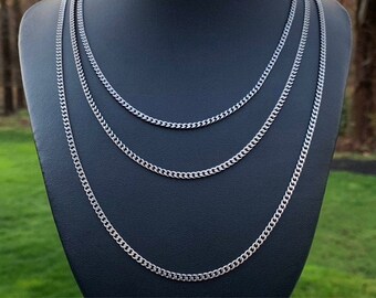 Micro cuban gold chain - Etsy