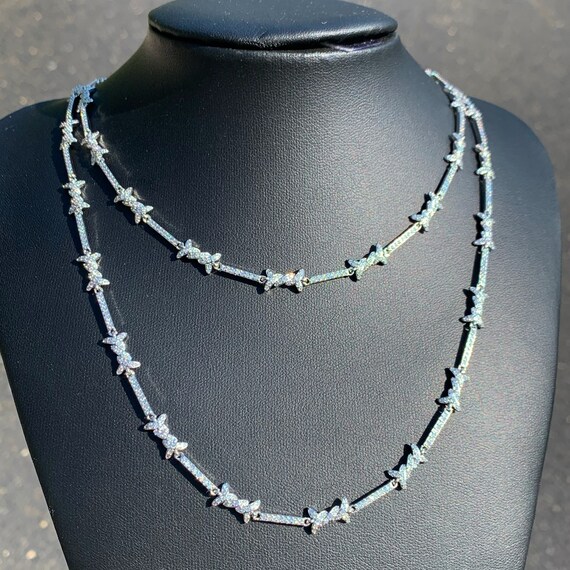 Barbed Wire Necklace Barbed Wire Chain 