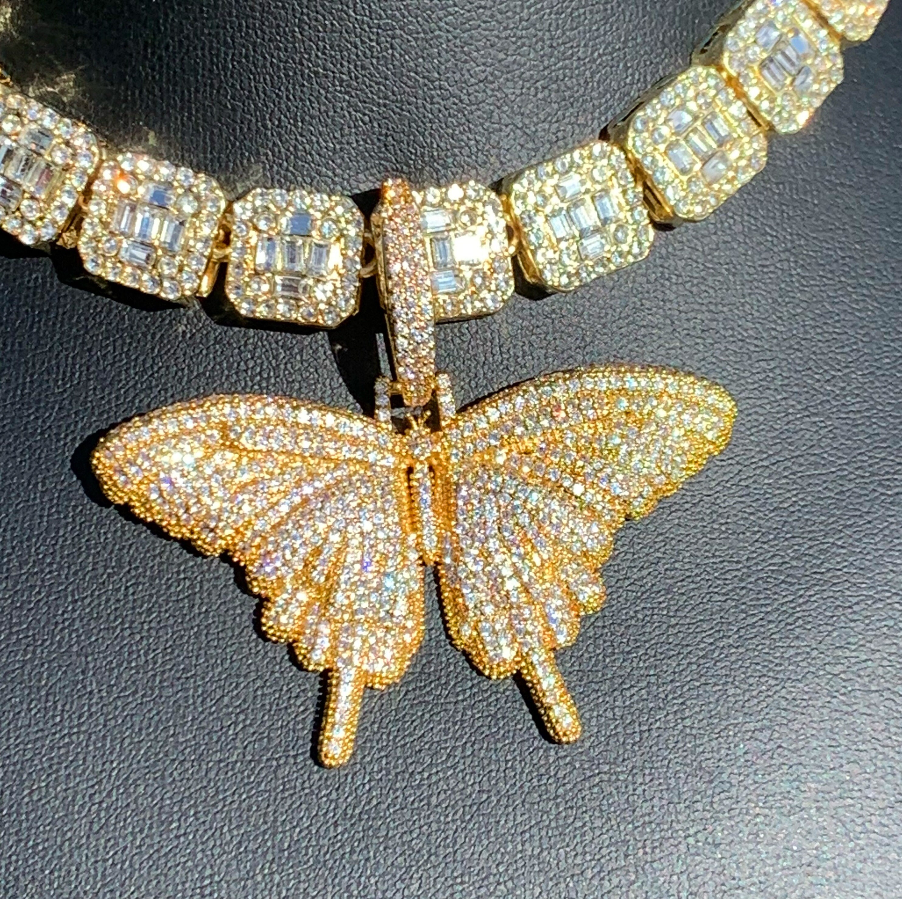 Butterfly Necklace Butterfly Choker 