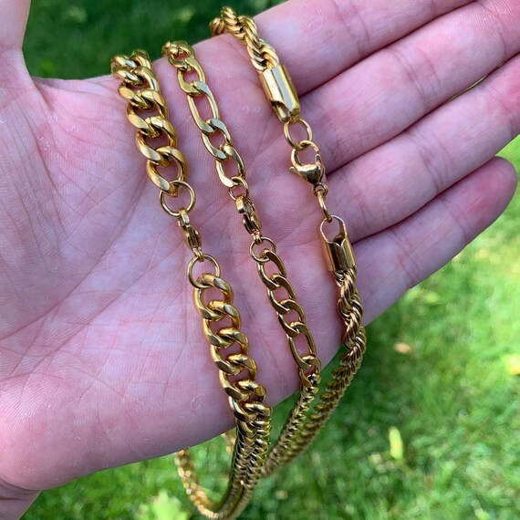 Cuban Link Chain / Rope Chain / Figaro 