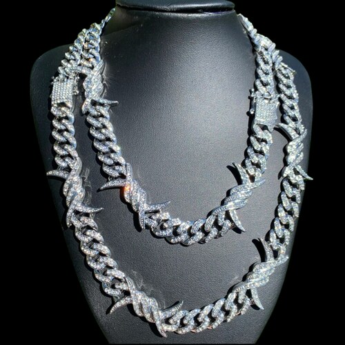 Iced Cuban Link Chain Iced Out Cuban 