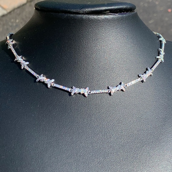 Barbed Wire Necklace Barbed Wire Chain 