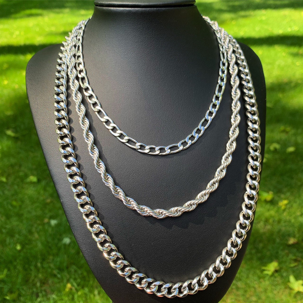 Cuban Link Chain / Rope Chain / Figaro 