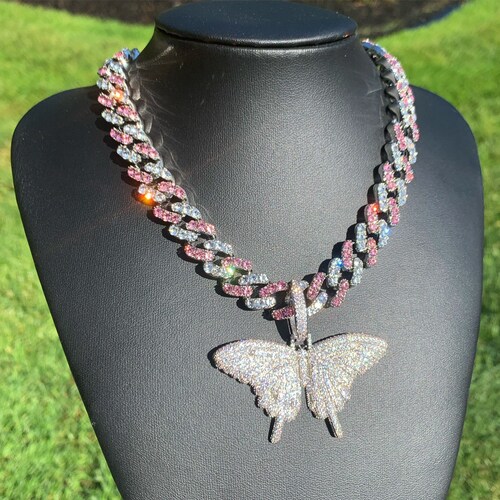 Butterfly Necklace Butterfly Choker 