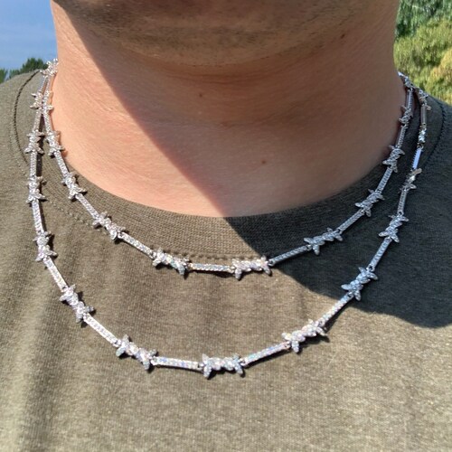 Barbed Wire Necklace Barbed Wire Chain 
