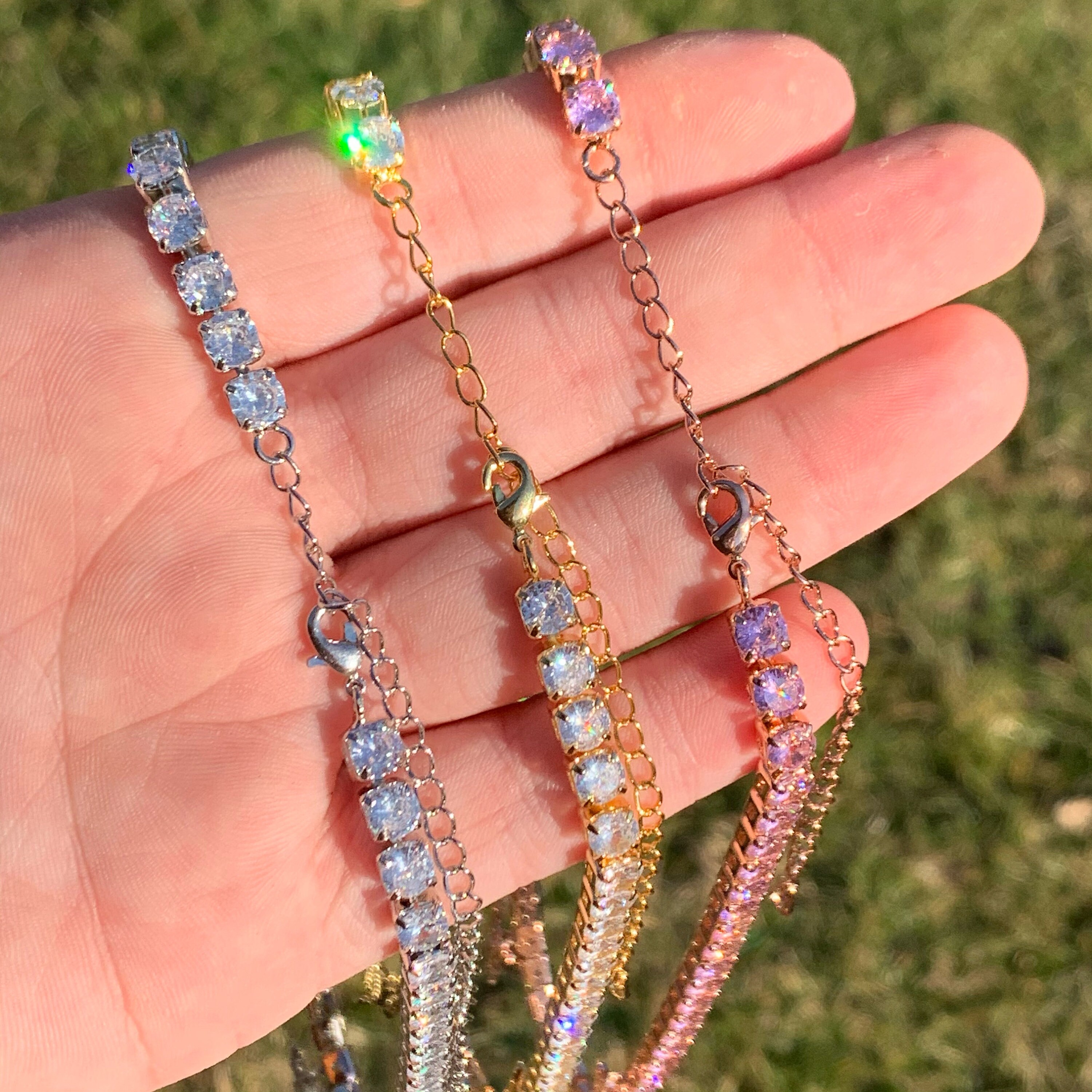 Butterfly Tennis Choker Butterfly Chain 