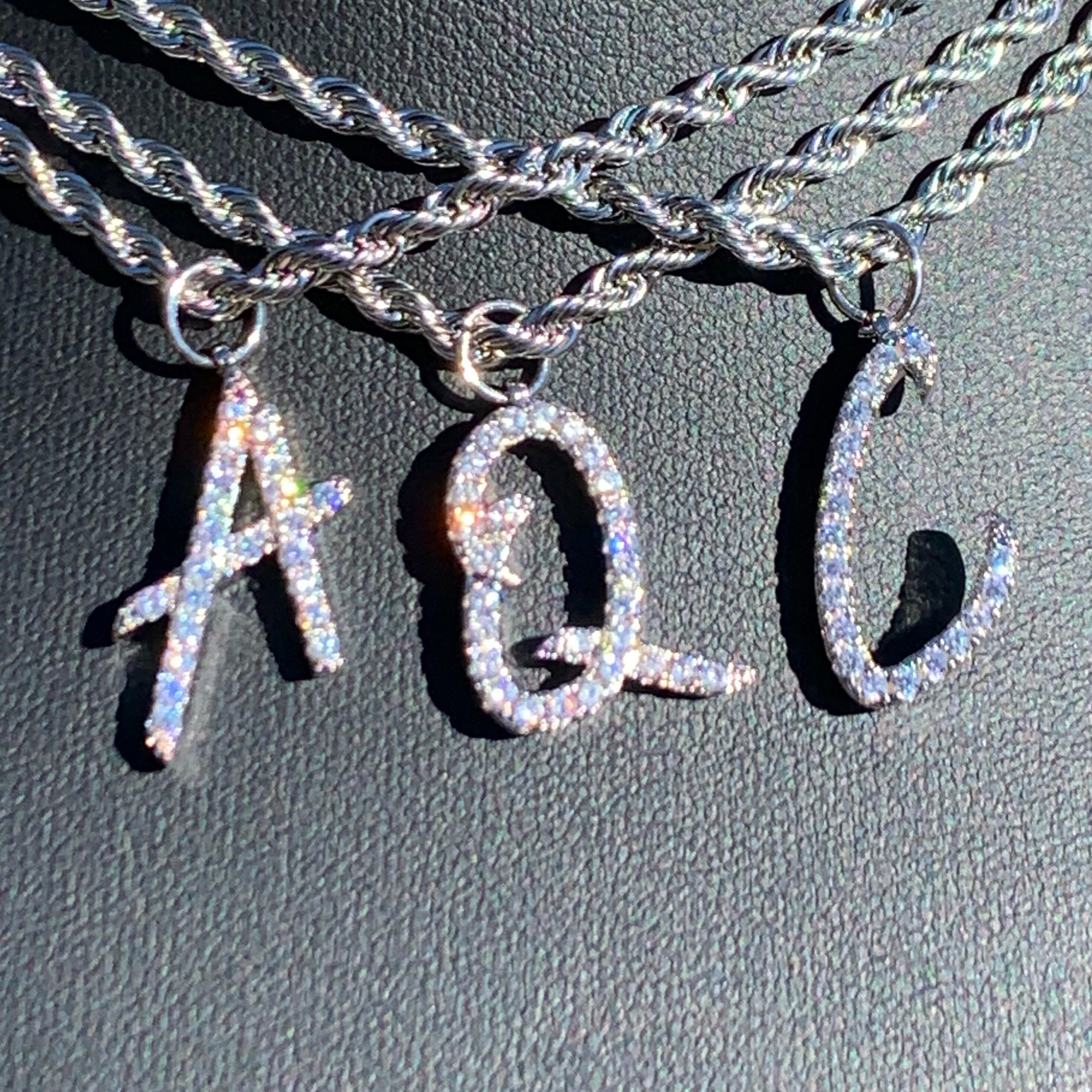 Custom Initial Necklace Personalized 