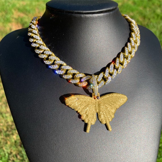 Butterfly Necklace Butterfly Choker 