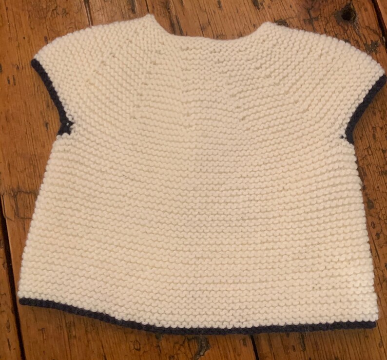 Spring Flowers Handknit Baby Topper