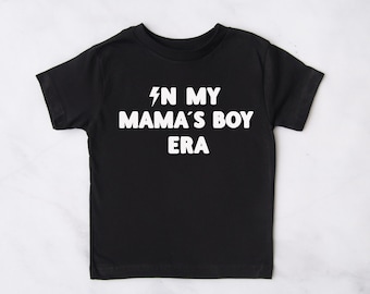 À l'époque de ma maman, t-shirt à notre époque pour enfants, chemise à notre époque, jolie chemise d'automne pour enfants, t-shirts à la mode pour les tout-petits